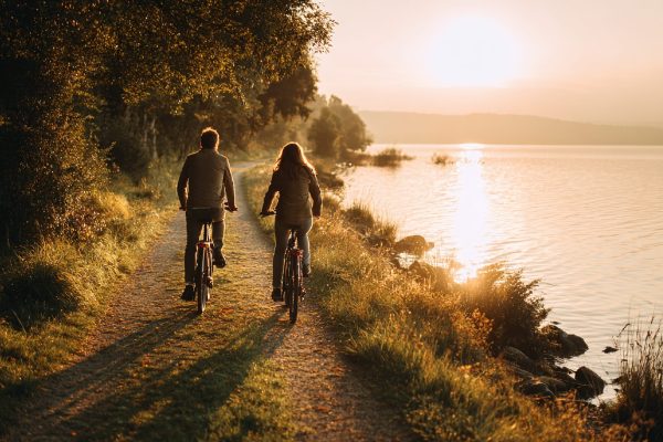 qwwrty5251_Couple_riding_electric_bikes_along_a_lakeside_path_8fb3d23f-7021-4eba-b4ac-2b7ffa2b9c58_2